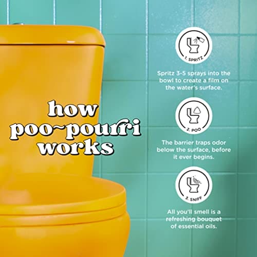 Poo-Pourri Before-You-Go Toilet Spray, Pumpkin Spice, 2 Fl Oz - Small Travel Size Buttery Pumpkin, Cinnamon and Brown Sugar