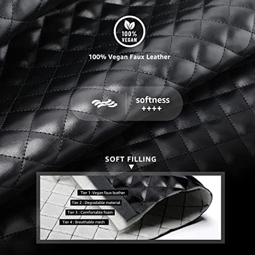 STQ Slip On Shoes for Women Casual Sneakers for Fall Driving Loafers Brown