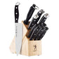 HENCKELS Premium Quality 12-Piece Statement Knife Set with Block, Razor-Sharp, German Engineered Knife Quality over 100 Years of Masterful Knife Making, Lightweight, Strong, Dishwasher Safe