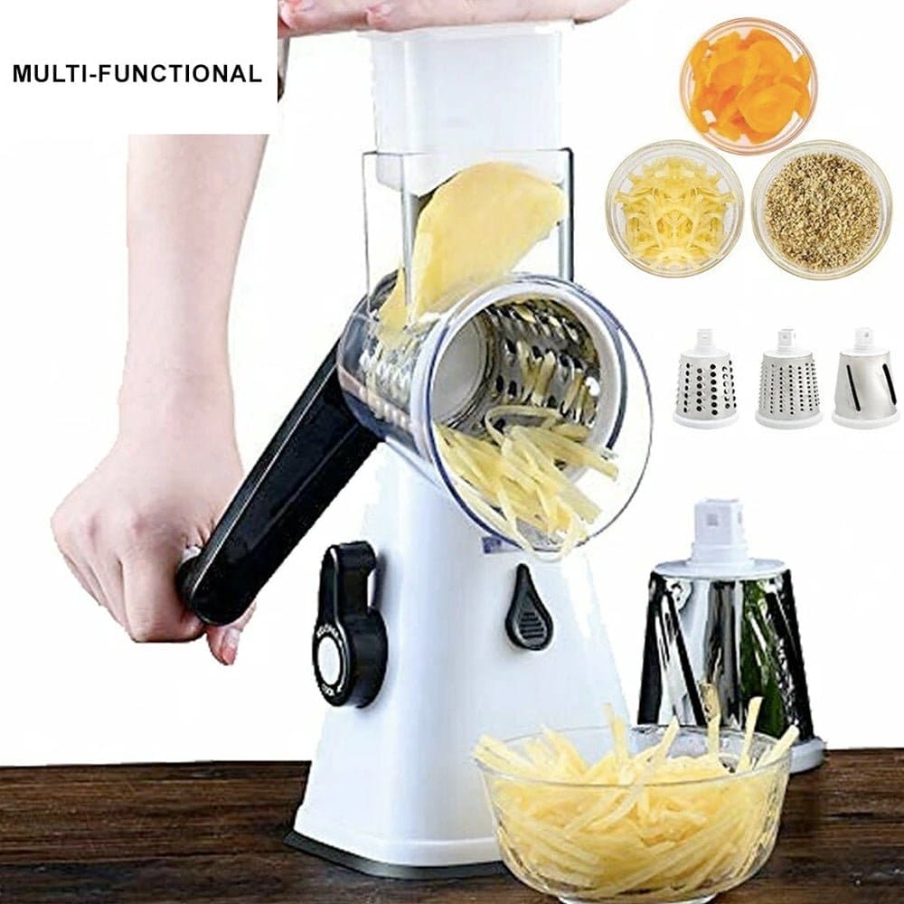 Multi-functional Stainless Steel Kitchen Slicer Grater Kit Cheese Grater