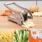 Stainless Steel French Fries and Potato Cutter with 2 Different Blades