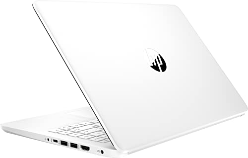 HP Newest 14" Ultral Light Laptop, Intel Quad-Core N4120, 8GB RAM, 192GB Storage(64GB eMMC+128GB Micro SD), 1 Year Office 365, Webcam, HDMI, WiFi, USB-A&C, Win 11 S