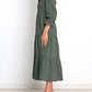 BTFBM Women Casual Long Sleeve Crew Neck Fall Dress Relaxed Fit Floral Flowy Maxi Dresses Tiered Cocktail Dress
