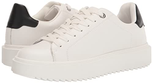 Steve Madden Women's Casual Fashionable Sneaker, White