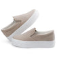 JABASIC Women Slip-on Platform Loafers Comfortable Casual Loafer Shoes, Goes with Any Outfit