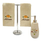 Avanti Linens - Bathroom Accessories, 3-Piece Set Including Soap Dispenser & Bathroom Towels, Autumn Bath Decor