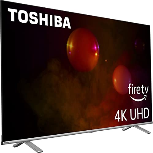 Toshiba 75-inch C350 Series LED 4K UHD Smart Fire TV Alexa Voice Remote (75C350KU, 2021 Model)