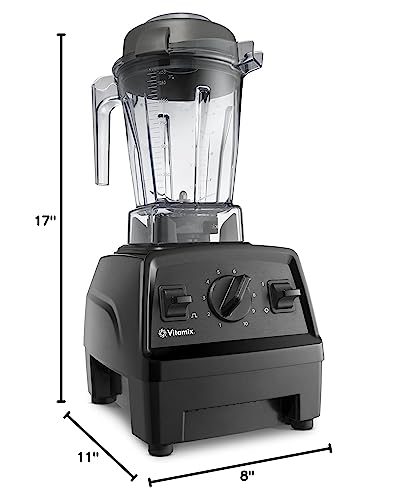 Vitamix E310 Explorian Blender, Professional-Grade, 48 Oz. Variable Speed Control Stainless Steel Blades Container, Black