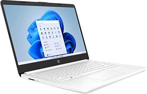 HP Newest 14" Ultral Light Laptop, Intel Quad-Core N4120, 8GB RAM, 192GB Storage(64GB eMMC+128GB Micro SD), 1 Year Office 365, Webcam, HDMI, WiFi, USB-A&C, Win 11 S