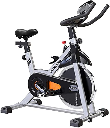 YOSUDA Indoor Cycling Bike Stationary - Cycle Bike with Ipad Mount & Comfortable Seat Cushion - 2way adjustable Non-Slip Handlebar