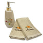 Avanti Linens - Bathroom Accessories, 3-Piece Set Including Soap Dispenser & Bathroom Towels, Autumn Bath Decor