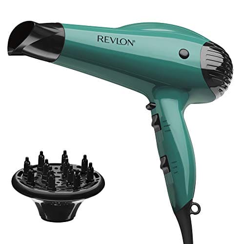 Revlon Volume Booster Hair Dryer | 1875W for Voluminous Lift and Body, Frizz Control (Green)