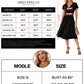 GRECERELLE Fall Autumn Dress for Women, Casual Short Sleeve Black Dresses, Wrap V-Neck Party Dress