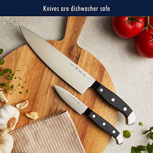 HENCKELS Premium Quality 12-Piece Statement Knife Set with Block, Razor-Sharp, German Engineered Knife Quality over 100 Years of Masterful Knife Making, Lightweight, Strong, Dishwasher Safe