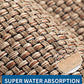 Kitchen Rugs and Mats Non Skid Washable, Absorbent Runner Rugs for Kitchen for Floor (Beige, 20"x47")