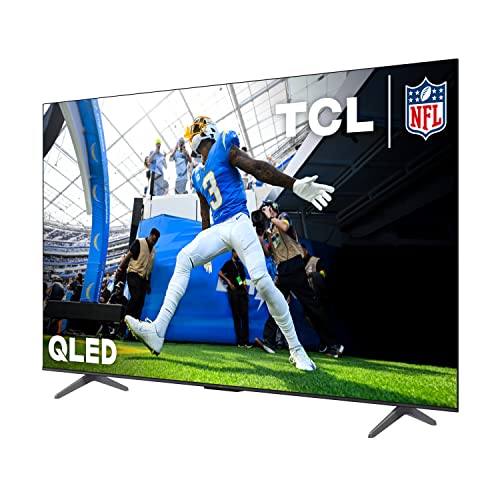 TCL 75-Inch Q6 QLED 4K Smart TV with Google TV (75Q650G, 2023 Model) Dolby Vision, Atmos, HDR Pro+, Game Accelerator Enhanced Gaming, Voice Remote, Alexa UHD Television