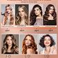 Automatic Hair Curler, Professional Anti-Tangle Curling Iron with 1" Curling Iron Large Slot & 4 Temperature & 3 Timer, Dual Voltage Rotating Curling Iron and Auto Shut-Off for Hair Styling