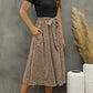 Zattcas Midi Dress for Women Short Sleeve Modest Dress, Work Teacher Dress