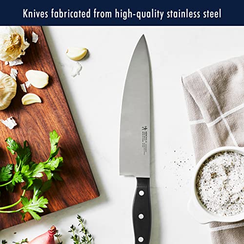 HENCKELS Premium Quality 12-Piece Statement Knife Set with Block, Razor-Sharp, German Engineered Knife Quality over 100 Years of Masterful Knife Making, Lightweight, Strong, Dishwasher Safe