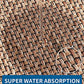 Kitchen Rugs and Mats Non Skid Washable, Absorbent Runner Rugs for Kitchen for Floor (Beige, 20"x47")